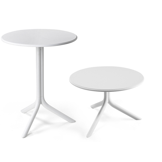 Spritz table & spritz coffee table - white