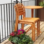 Costa Clip 3 Piece Balcony Set 7 Orange Costa Cafe Chair – NZ