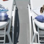 Atlantico Spritz 3 Piece Sun Lounger Set 7 Atlantico Sun Loungers – White (Pictured from an overhead angle)