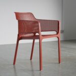 The NARDI Net Chair in Coral Red