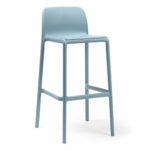 NARDI-Faro-Tall-Bar-Stool-Blue-Sky-Blue NARDI Faro Tall Bar Stool - Blue