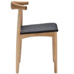 Hans Wegner Elbow Chair NZ Replica - Profile View