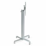Ibisco Folding Bar Leaner Base – Silver