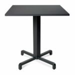 DUREL Table Top 800×800 2 Durel Table 700 Square – Fiore Table Base & Durel Table Top (Charcoal)