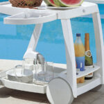 Galileo Bar & Drinks Trolley 2 Galileo Bar & Drinks Trolley – Bottle Holders & Bottom Shelf