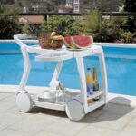 Galileo Bar & Drinks Trolley 1 Galileo Bar & Drinks Trolley – White