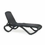 NARDI Omega Sun Lounger - Charcoal Grey