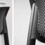 Net Kitchen Counter Bar Stool 5 Net Kitchen Counter Stool Close Up of Seat and Back