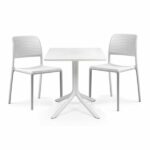 The Clip Bora Bistro 2-Seater Set in White