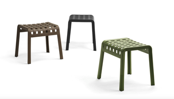 NARDI Poggio Footrest Mini Stool Colour Range