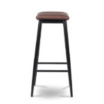 ByDezign Aviator Backless Tall Bar Stool - Tan (Profile)