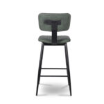 ByDezign Aviator Mid-Century Modern Tall Bar Stool - Green (Back)