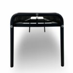 Aluminium Garden Outdoor Bench Seat 3 Aluminium Garden Outdoor Bench Seat – Charcoal (Profile)