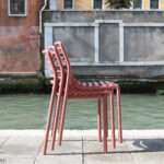 Doga Bistro Chair 2 NARDI Doga Bistro Chair Stacked Together