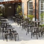 NARDI Regeneration Stack Stools & Combo Table & Bar Leaners