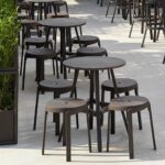 Stack Mini Combo 5-Piece 1 NARDI Stack Mini Combo 5-Piece Outdoor Seats & Table Set- Terra