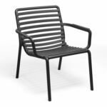 NARDI Doga Relax Lounge Chair - Charcoal