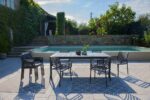 NARDI Doga Rio 11-Piece Outdoor Dining Set - Charcoal & Charcoal