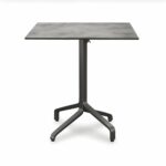 NARDI Frasca HPL 700 Folding Table - Charcoal & Cement
