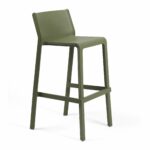 NARDI Trill Tall Bar Stool - Olive Green