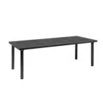 NARDI Libeccio 160-220 Extendable Outdoor Dining Table - Charcoal
