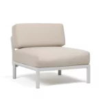 NARDI Central Module - Gesso + Pearl Sunbrella Cushion NARDI Central Module - Gesso + Pearl Sunbrella Cushion