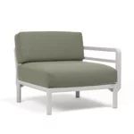 NARDI End Module - Gesso + Thyme Sunbrella Cushion NARDI End Module - Gesso + Thyme Sunbrella Cushion