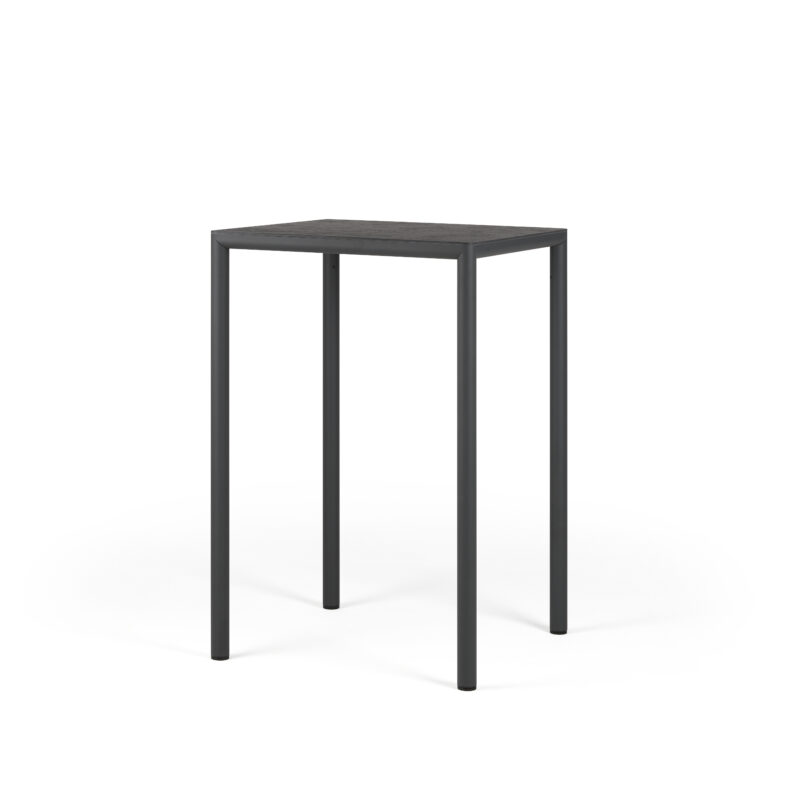 Nardi piave 70x70 cpl square bar leaner charcoal